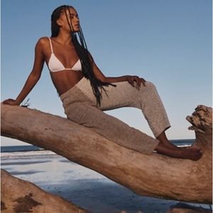 NWT Free People FP Beach Surfside Pants in Pistachio Combo